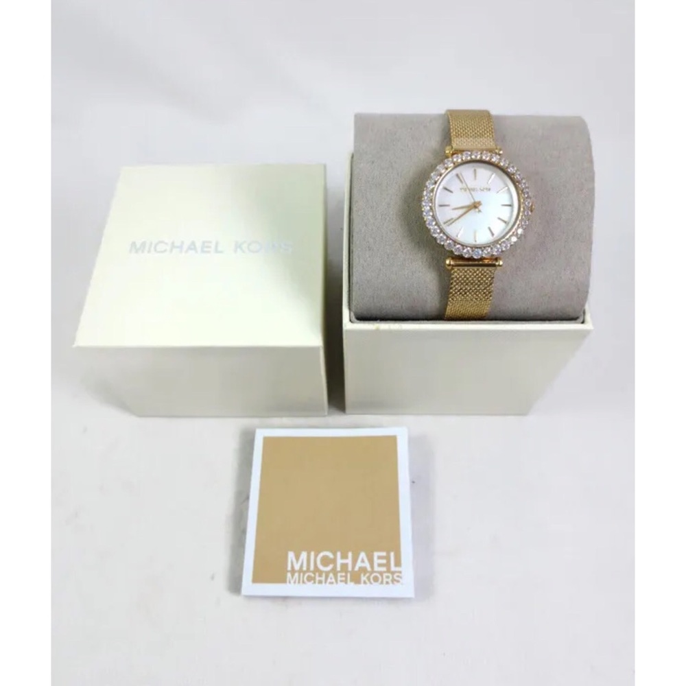 Michael Kors Women's Darci Mother of Pearl Stainless Steel Watch MK4629 - Picture 6 of 9